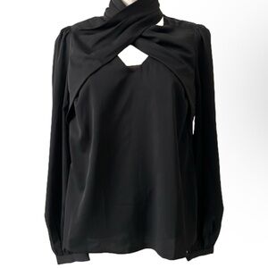 Elegant Black Women's Blouse
